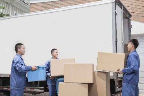 Modern removal van parked for a move in Essendon North