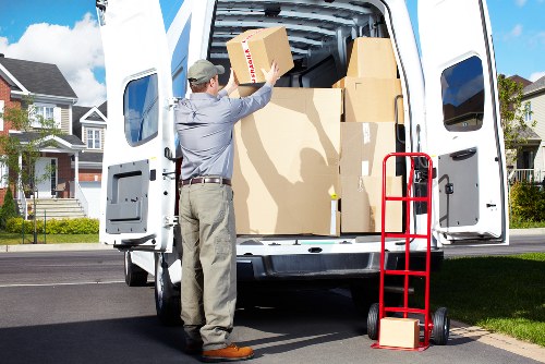 Booking a removal van service